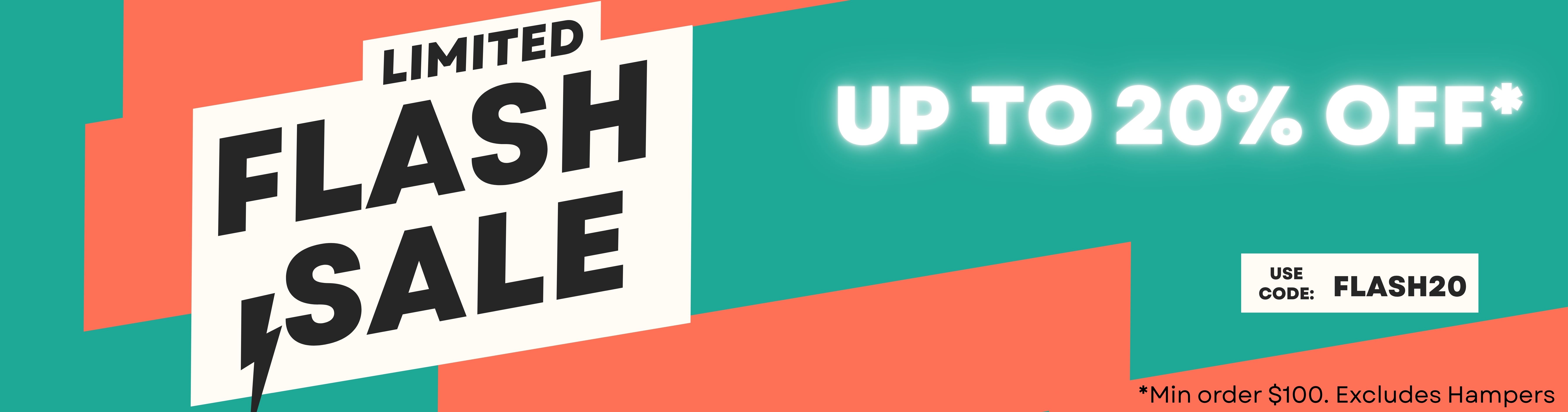 Flash sale 20