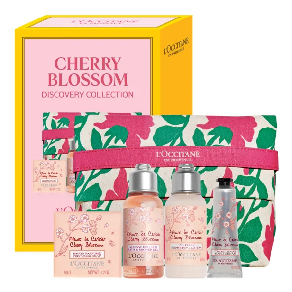 Everything_but_Flowers_L'OCCITANE CHERRY BLOSSOM DISCOVERY COLLECTION SET