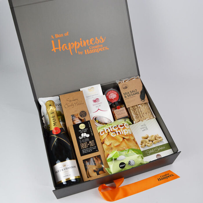 Everything_but_Flowers_Moet and Savoury Treats Hamper