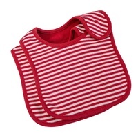 Everything_but_Flowers_ BIBS RED STRIPED 2 Pack