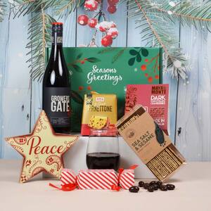 Everything_but_Flowers_Christmas Red Celebration Gift Box