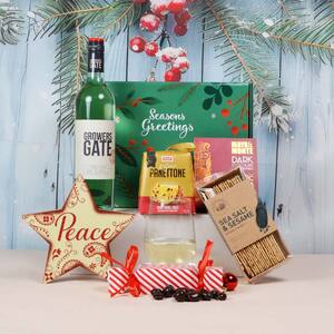 Everything_but_Flowers_Christmas White Celebration Gift Box