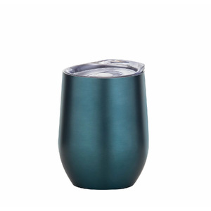 Everything_but_Flowers_Davis & Waddell Metallic Teal Double Wall Cool Cup