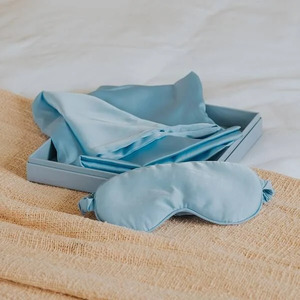 Everything_but_Flowers_Annabel Trends - Satin sleep set - Sky