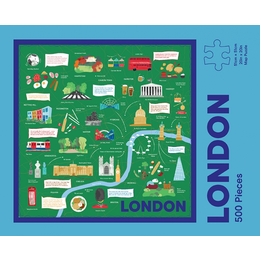 Everything_but_Flowers_London 500 Piece Jigsaw Puzzle
