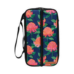 Everything_but_Flowers_Annabel Trends Picnic Bottle Bag- Bright Waratah