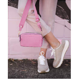 Louenhide Rubix Crossbody Bag - Bubblegum Pink 