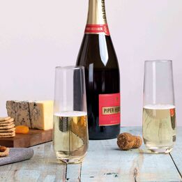 Stemless Champagne Flutes - Pack of 4 