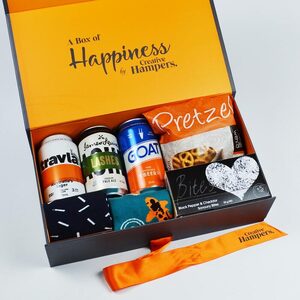 Everything_but_Flowers_Beer and Socks Hamper    