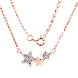 Everything_but_Flowers_Susan Rose Starlight Necklace Rose Gold