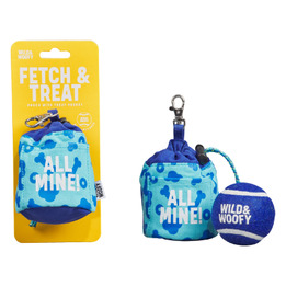 Fetch and Treat Pouch With Ball