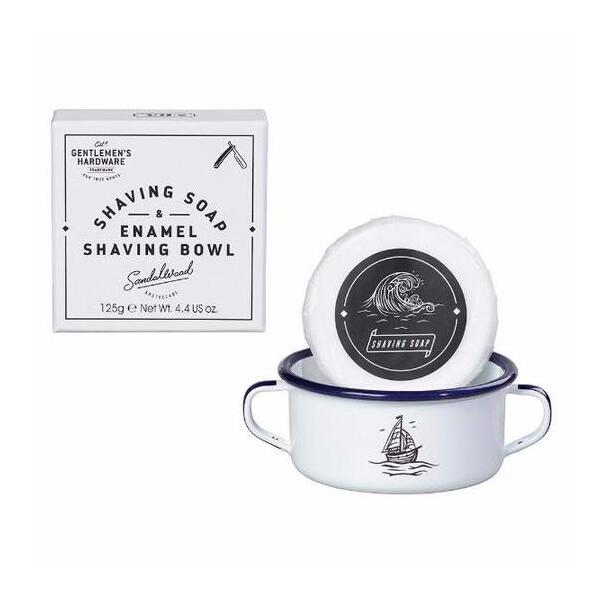Everything_but_Flowers_Shaving Soap & Enamel Shaving Bowl