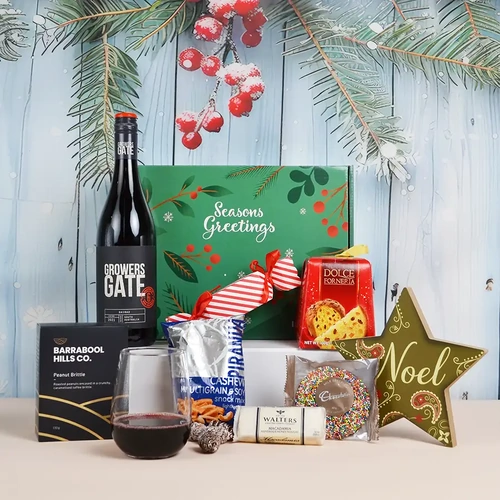 Everything_but_Flowers_Festive Red Christmas Hamper