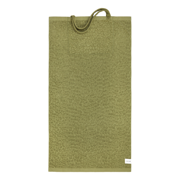 Sunnylife Terry Towel 2 In 1 Tote - Green