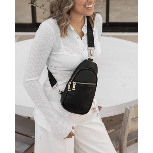 Everything_but_Flowers_Louenhide Bella Sling Bag - Black