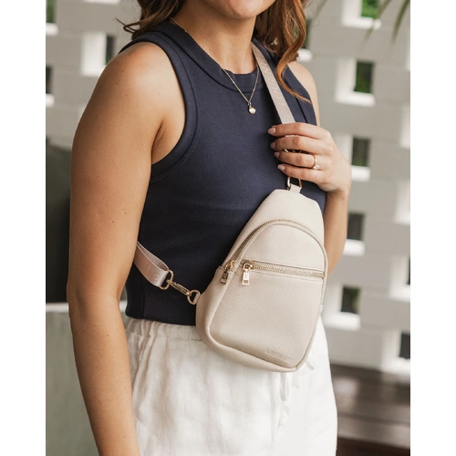 Everything_but_Flowers_Louenhide Baby Bella Sling Bag - Oat