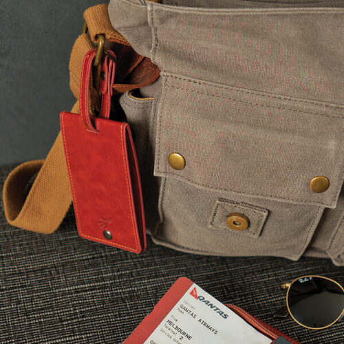 Everything_but_Flowers_Gentleman's Luggage Tag (can be personalised)