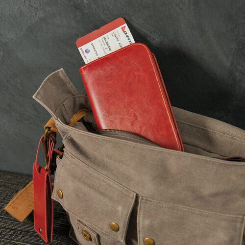 Everything_but_Flowers_Gentleman's Passport Holder (can be personalised)