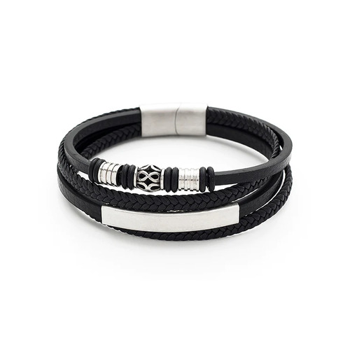 Everything_but_Flowers_Men's Republic Multi Leather Bracelet (2 designs)