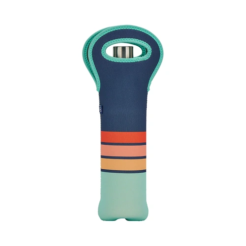 Everything_but_Flowers_Annabel Trends Neoprene Wine Bag Navy Sunrise