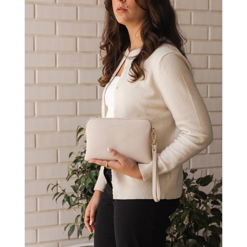 Everything_but_Flowers_Louenhide Poppy Clutch - Oat