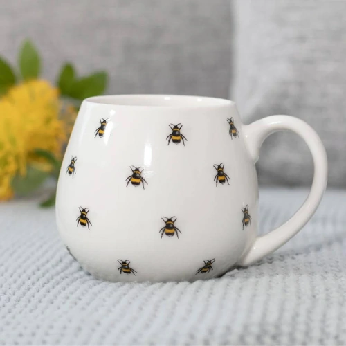 Everything_but_Flowers_Bee Print Rounded Mug