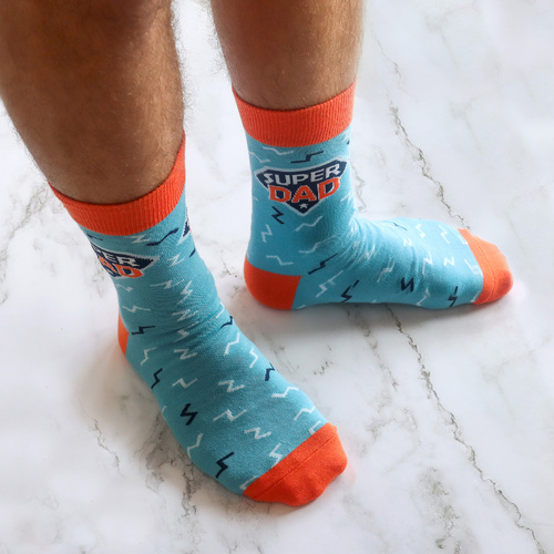 Everything_but_Flowers_Super Dad Socks