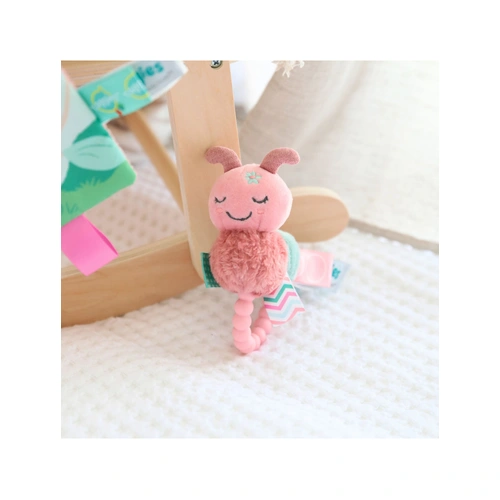 Everything_but_Flowers_Taggies Camilla Caterpillar Teether Rattle