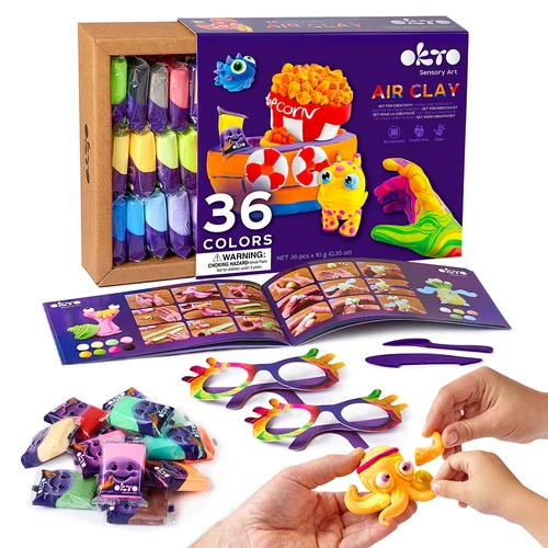 Everything_but_Flowers_Sensory Art Air Clay Kit (36 colours)