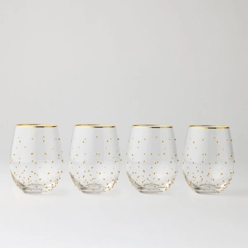 Everything_but_Flowers_Dotti Tumblers/Stemless wine glasses - Gold