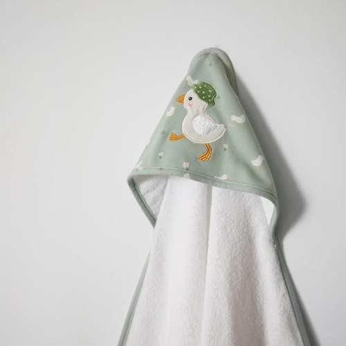 Everything_but_Flowers_Organic Hooded Baby Towel - Goosey Goosey