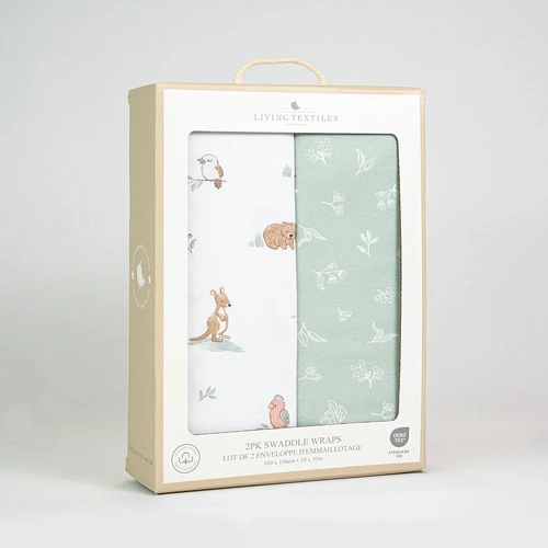 Everything_but_Flowers_Organic Swaddle Wraps - Australiana