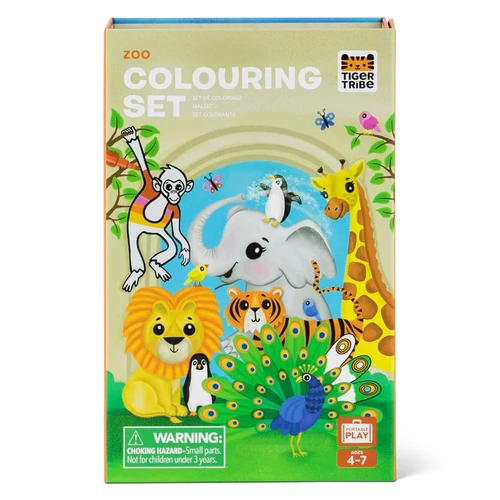 Everything_but_Flowers_Zoo Colouring Set