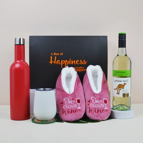 Everything_but_Flowers_On Cloud Wine Hamper - Merlot