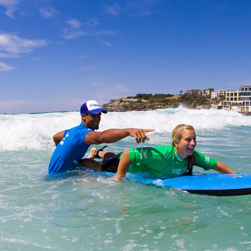 Byron Surf Yoga Lesson, NSW