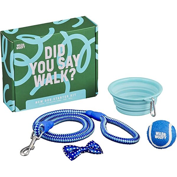 Everything_but_Flowers_Dog Gift Set, Did You Say Walk? 