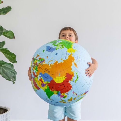 Everything_but_Flowers_Inflatable World Globe Tiger Tribe