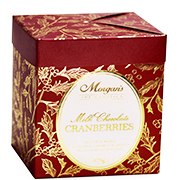 Morgan's Christmas Milk Chocolate Cranberries 175g