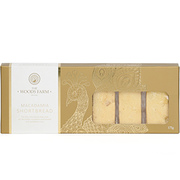 The Woods Farm Macadamia Pure Butter Shortbread 175g