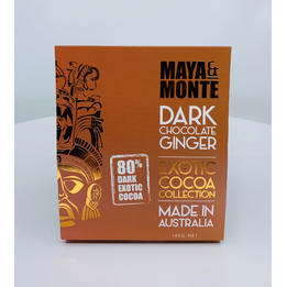 Maya & Monte Chocolate Covered Ginger 140g